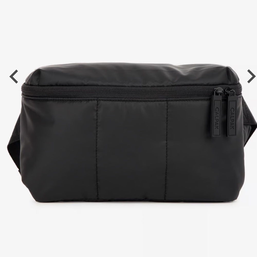 Calpak Luka Belt Bag in Matte Black